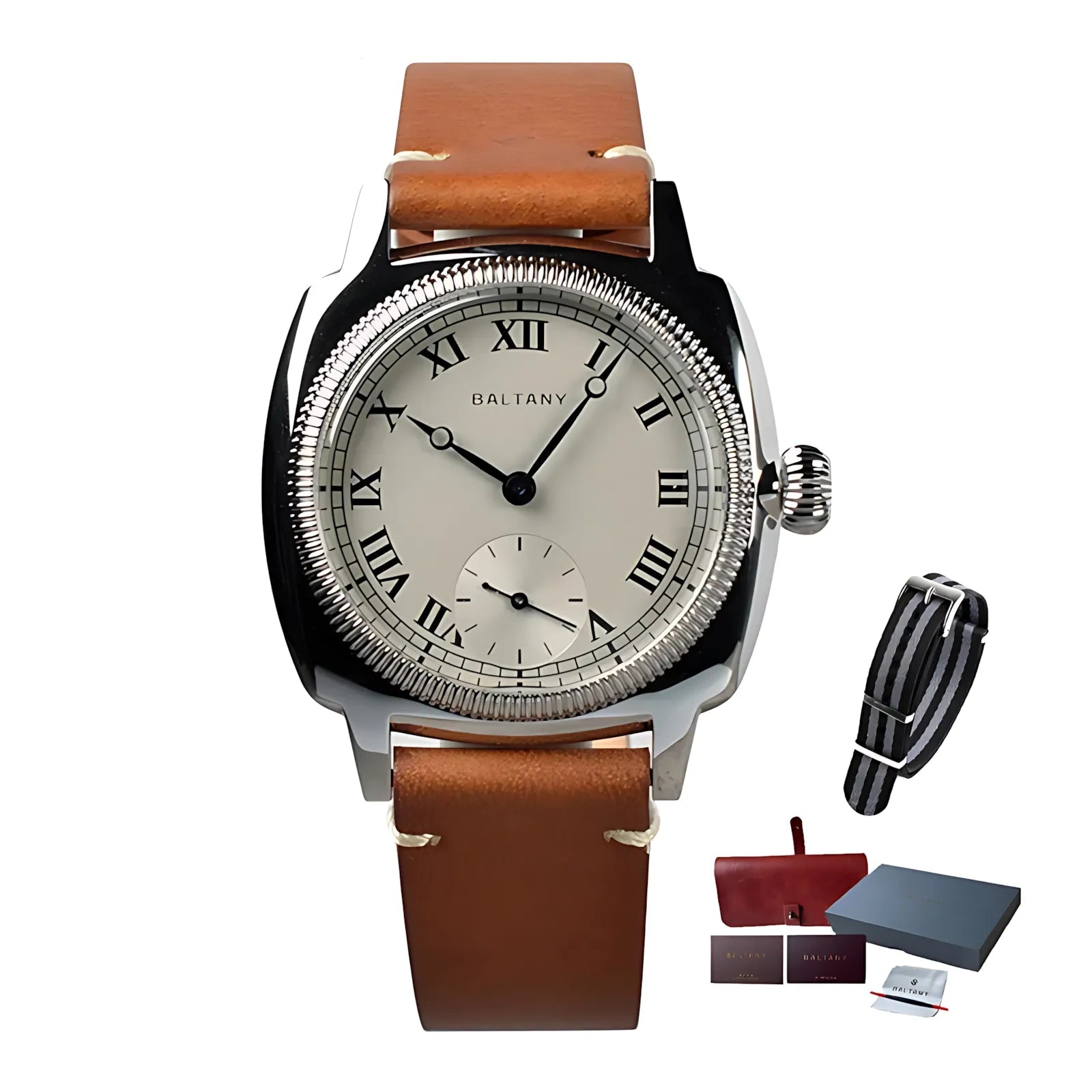 Baltany 1926 VD78 Oyster Tribute Retro Luxury Watches Cream White - Baltany | Viva Timepiece