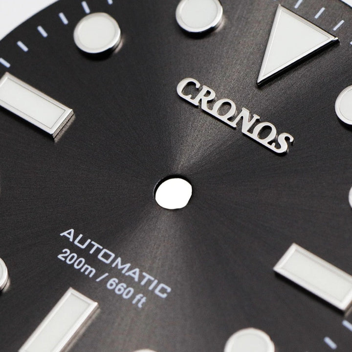 Cronos Sub Diver No Date Full Lume Luxury Homage Watches