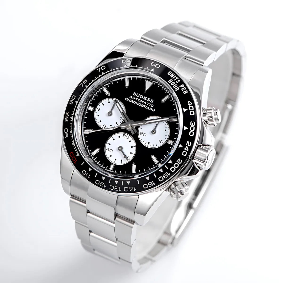 Sugess 39 Daytona Chronograph Ceramic Bezel Premium Homage Watches Watches - Sugess