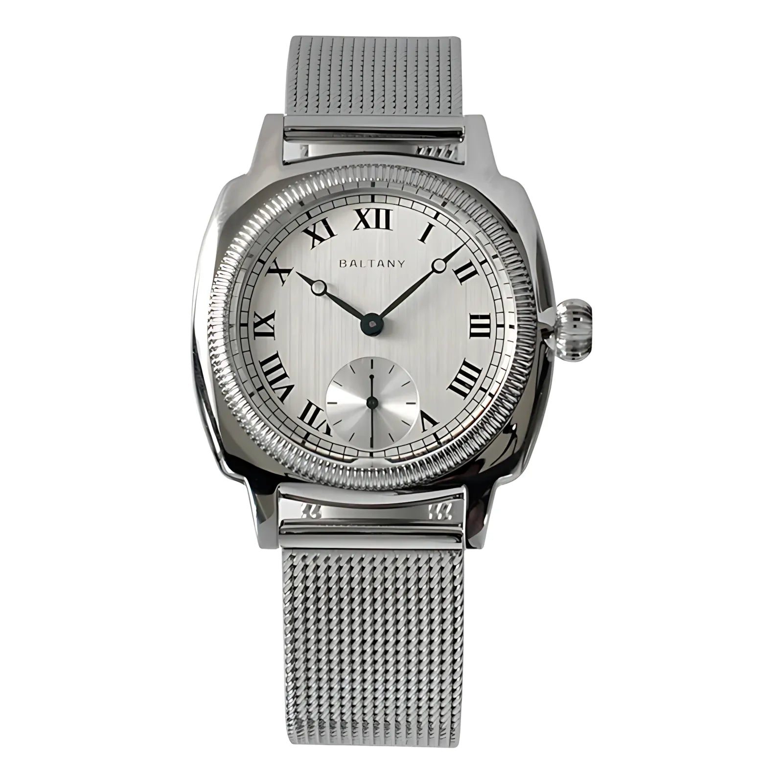 Baltany 1926 VD78 Oyster Tribute Retro Luxury Watches Silver mesh - Baltany | Viva Timepiece