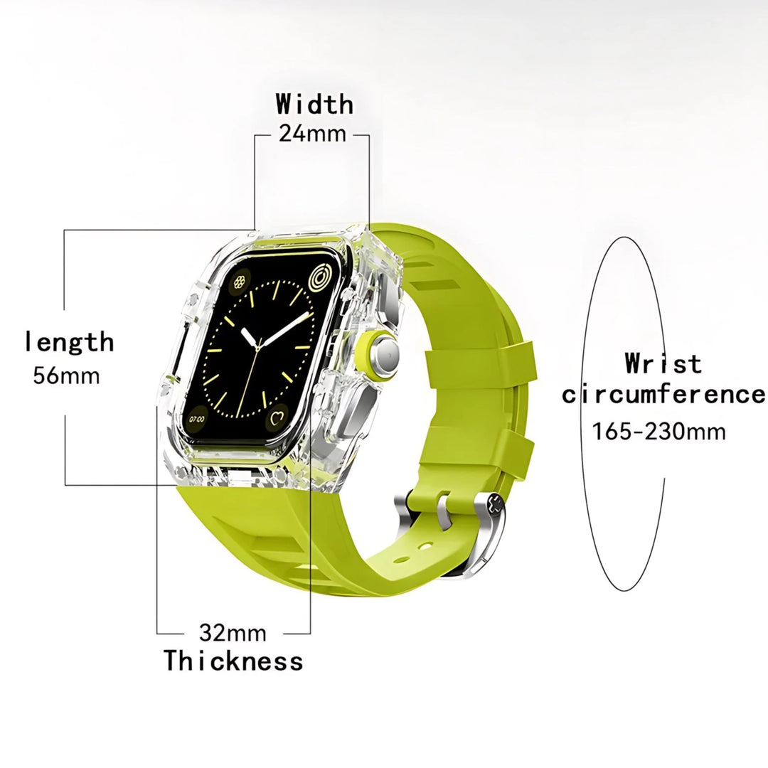 AZX TransShield Apple Watch Protector Case & Band Mod Kit