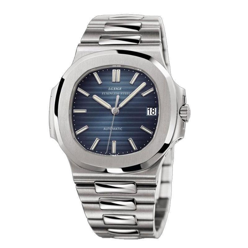 Lgxige Nautilus Automatic (ETA) Homage Watches LGXIGE Blue   - 45066497-blue