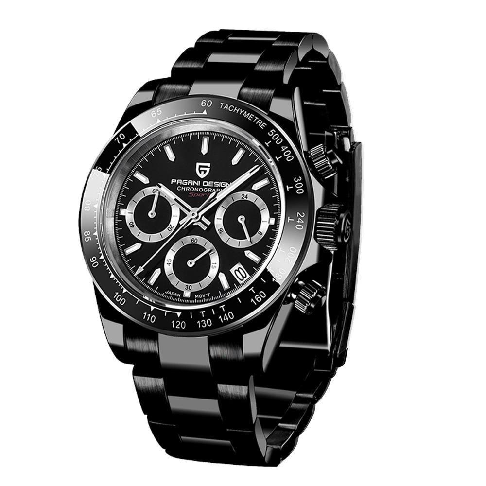 Pagani Design Daytona Homage Watches Pagani Design All Black Oyster   - 34006768-all-black-china