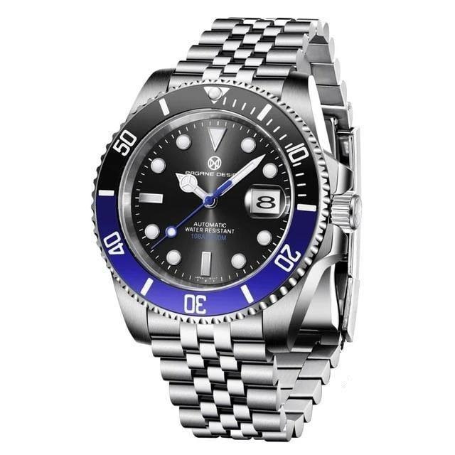 Pagrne Design GMT Master II Homage Watches Pagrne Design Batman Jubilee   - 42855001-black-blue