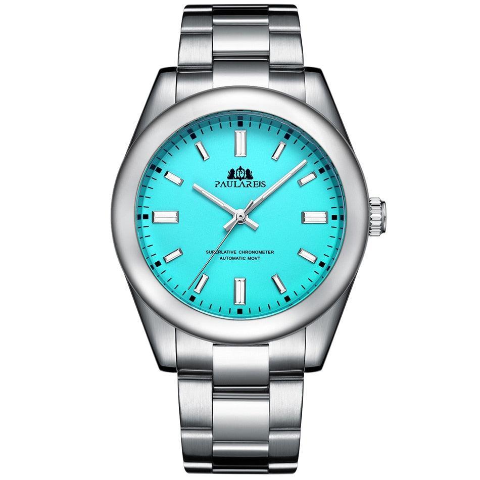 Paulareis Oyster 41 Perpetual Homage Watches Paulareis Sky Blue   - 46476886-sky-blue