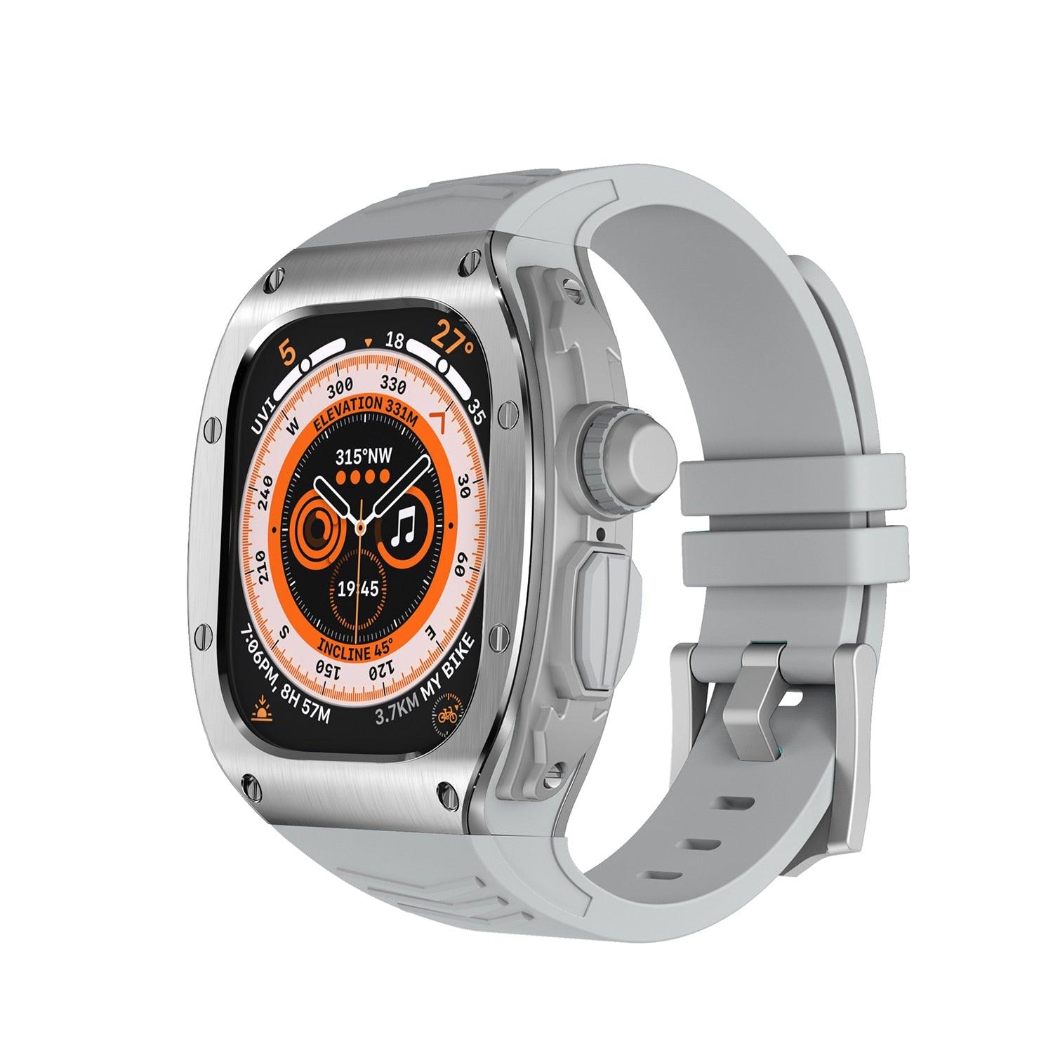 UA0149 Steel Cases For Apple Watch Ultra 49 - Viva Timepiece