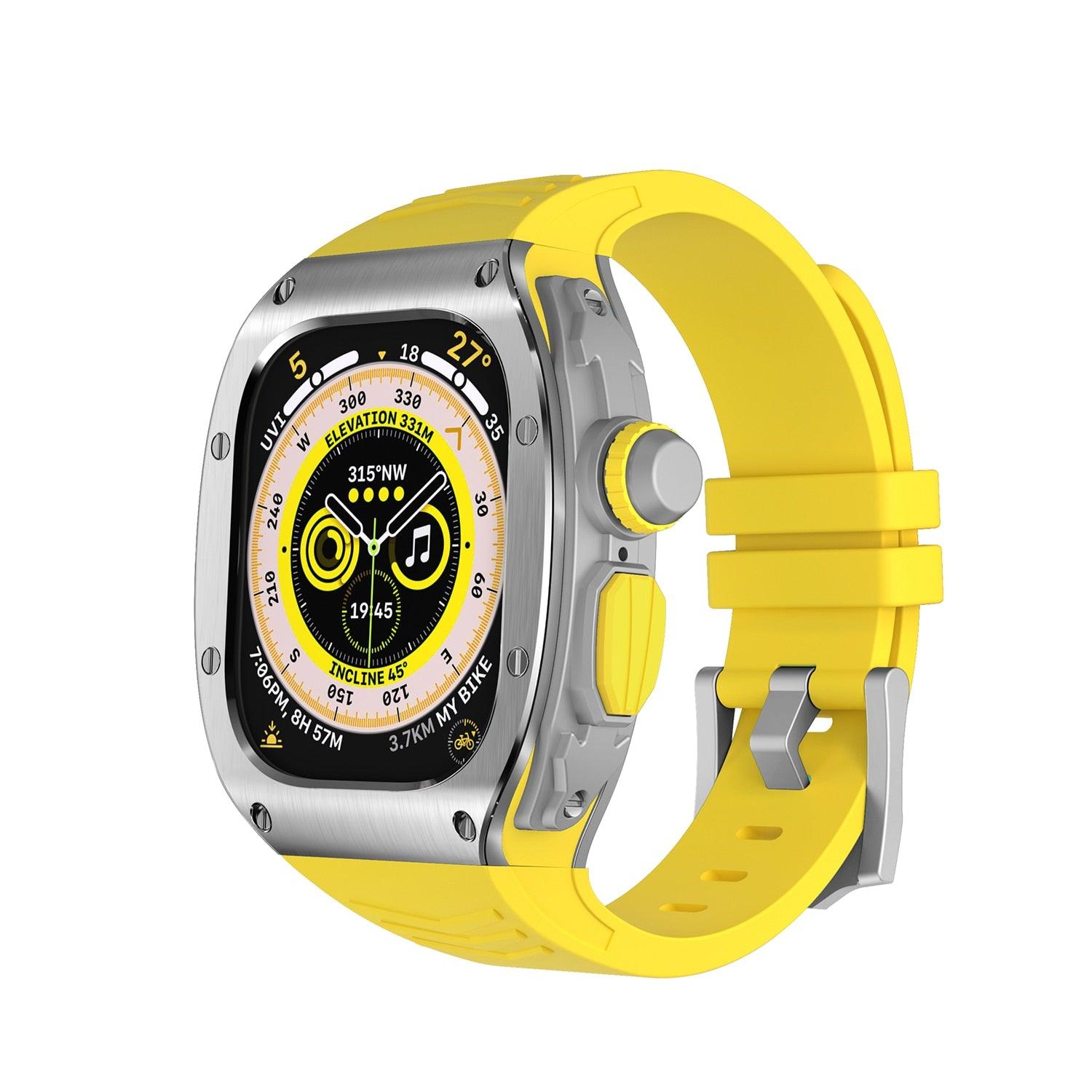 UA0149 Steel Cases For Apple Watch Ultra 49 - Viva Timepiece