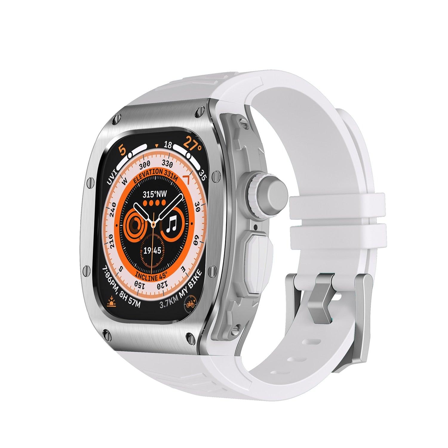 UA0149 Steel Cases For Apple Watch Ultra 49 - Viva Timepiece