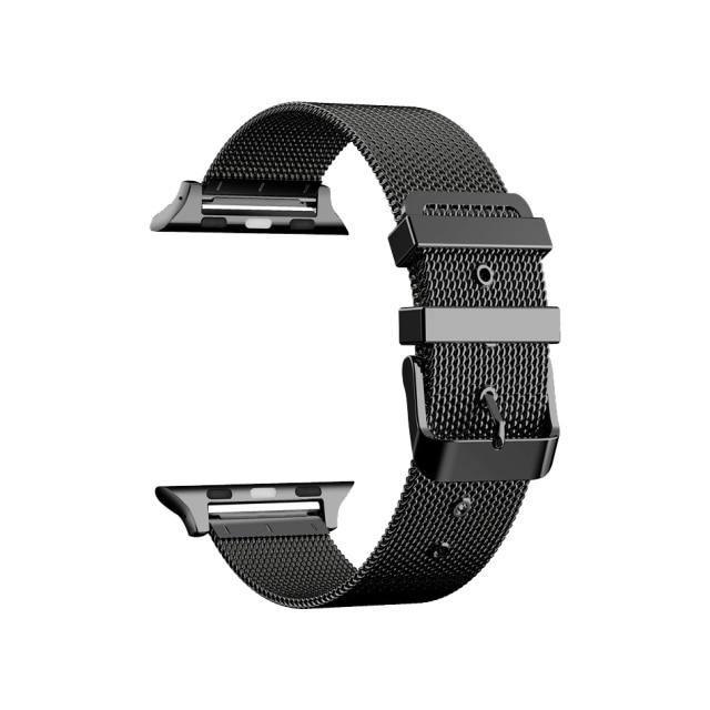 The Billie Apple Watch Bands Viva Timepiece Black For iWatch 38mm 40mm 41mm  - 42321012-black-for-38mm-and-40mm