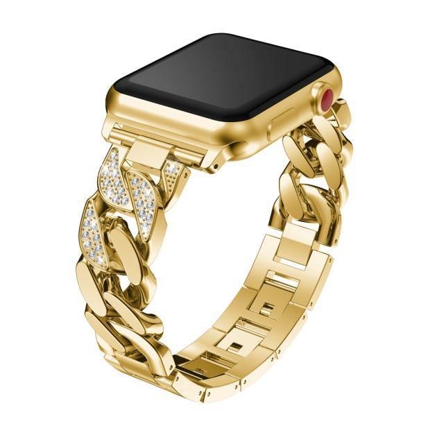 The Helen Elegant Apple Watch Bands Viva Timepiece Gold for iwatch 42-44mm  - 43517202-china-gold-42mm-or-44mm