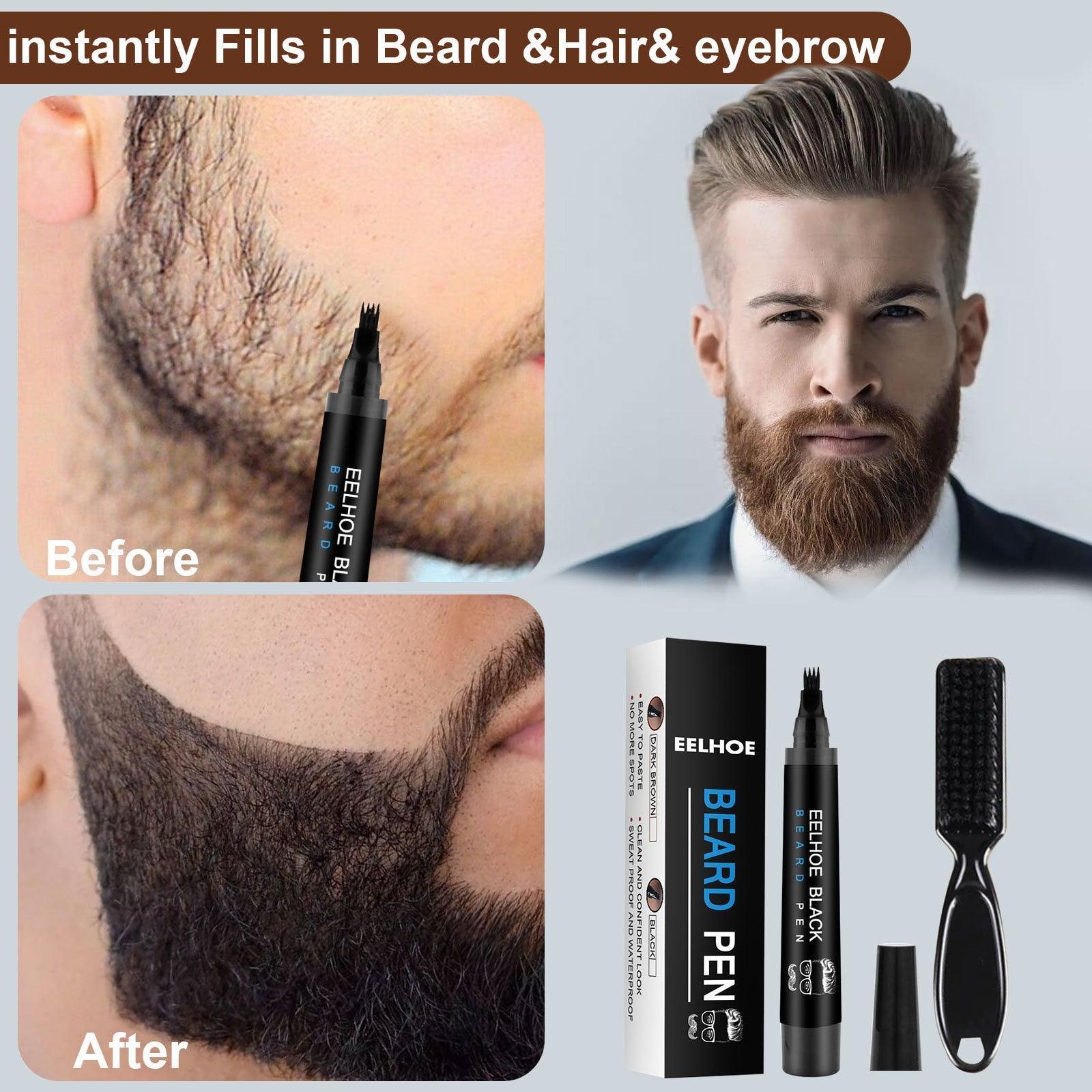 Waterproof Beard Filling Pen Kit for Men - EELHOE | Viva Timepiece