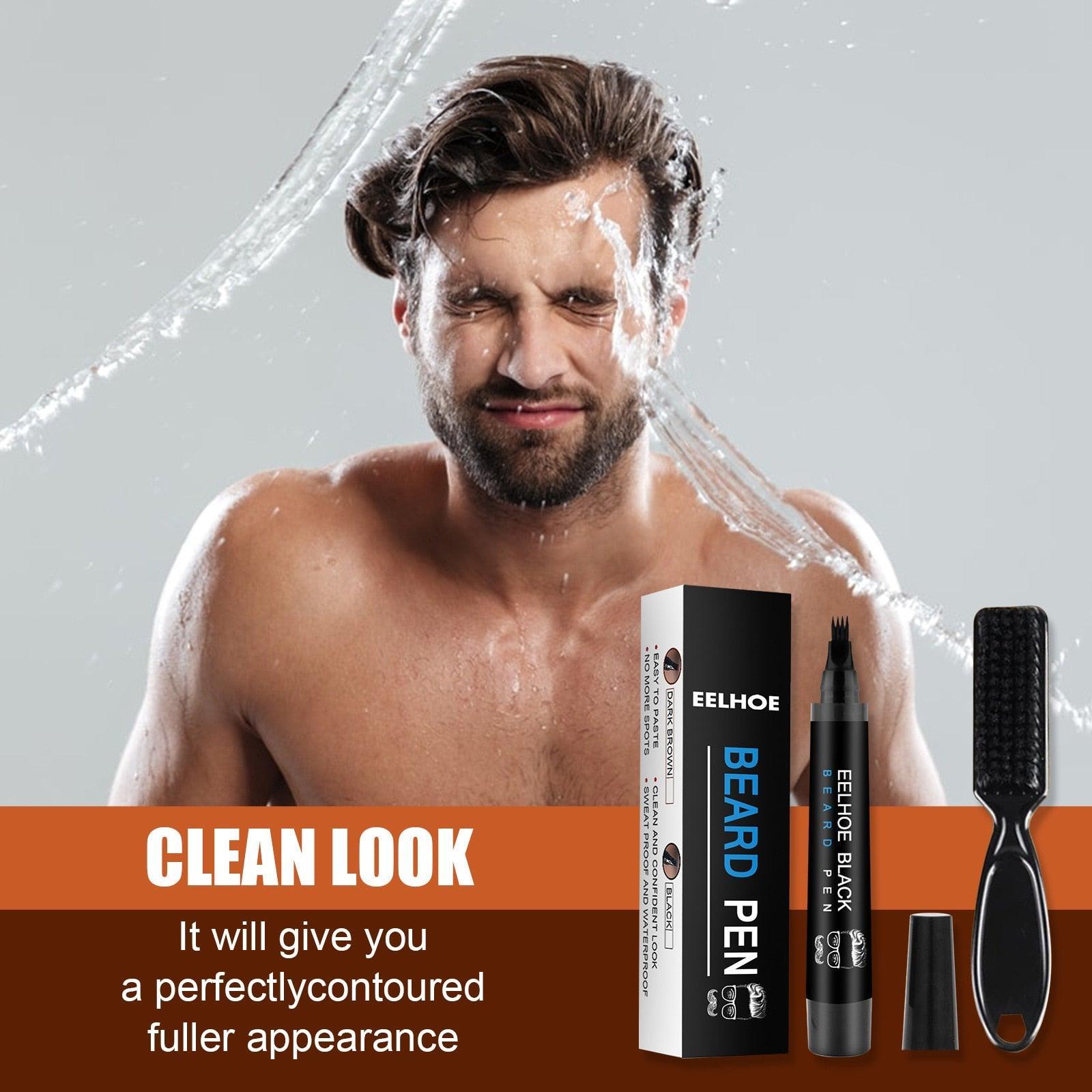 Waterproof Beard Filling Pen Kit for Men - EELHOE | Viva Timepiece